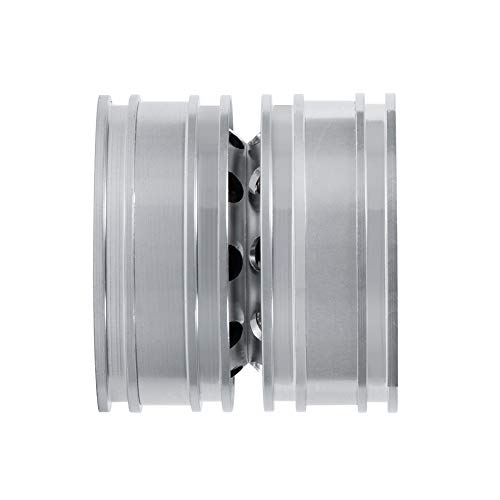 QUE-T 4pcs Aluminum Rear Wheel Hubs Rims for 1/14 Tamiya Tractor Climbing Trailer RC Car Upgrade Parts