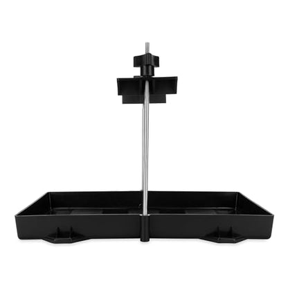 Camco RV Large Battery Hold-Down Tray - Holds Automotive, RV, and Marine Batteries to Stop Movement During Transportation (55404) - color: black, size: 1 Count (Pack of 1)