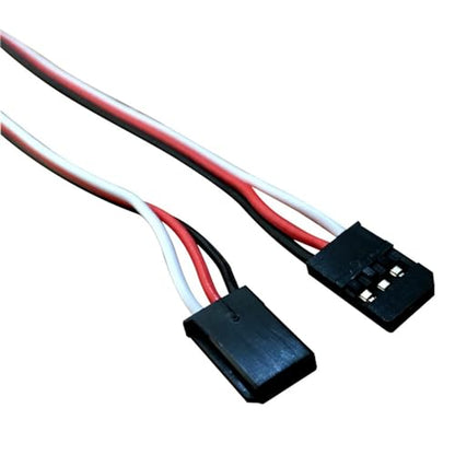 skrnrhrery 3-pin servo Extension, Male-Female JR Plug servo Extension Lead Cable, Used for RC Quadcopter Aircraft (5 Sizes) 50 cm/19.7in 5PCS… - size: 50 cm (5 pieces)