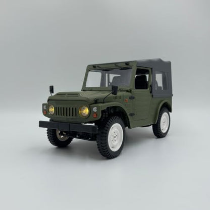 1/10 4WD RC Crawler 2.4GHz Off Road Truck with LED Lights & Two-Speed