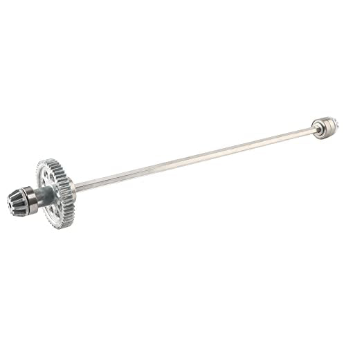 1:10 9125 RC Trucks Car Upgraded Original Parts Aluminum Main Drive Shaft 25-ZJ05 LG-ZJ05 for High Speed 1:10 9125 RC Trucks (Longer) - color: Aluminum Longer 25-zj05