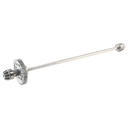 1:10 9125 RC Trucks Car Upgraded Original Parts Aluminum Main Drive Shaft 25-ZJ05 LG-ZJ05 for High Speed 1:10 9125 RC Trucks (Longer) - color: Aluminum Longer 25-zj05