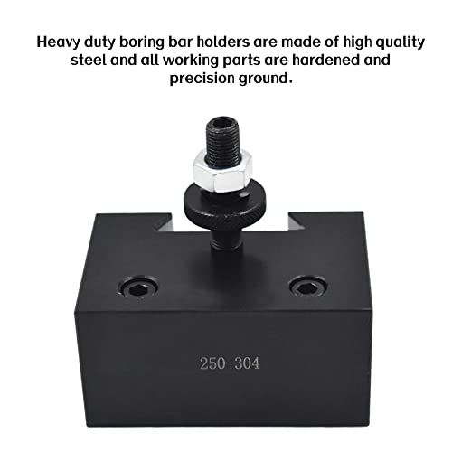 Heavy Duty Boring Holder CXA 250-304, Quick Change Heavy Duty Boring Bar Tool Post Holder - size: CXA 250-304