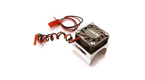 Super Brushless Motor Heatsink+Cooling Fan for Traxxas 1/16 ERevo, Slash, Summit
