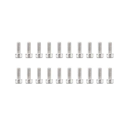 20pcs M2x6 M2 Screws for 1.9/2.2inch Wheel Rims 1/10 RC Crawler Car SCX10,TRX4 - size: M2 screws