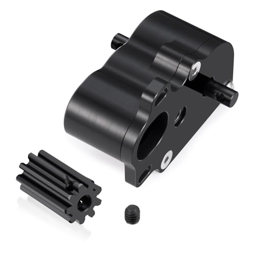 Aluminium LCG Transmission Complete Gearbox for AXIAL SCX10 1/10th RC Crawler Car Upgrade Parts