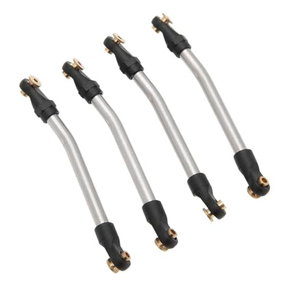 MEUS Racing AX24 Links Metal High Clearance Chassis Links & Steering Links Set for Axial AX24 XC-1 1/24 RC Crawler Car(Aluminum Alloy)