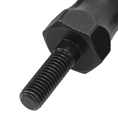 Hex Wheel Hub Adapter, Steel Reinforced Strength 15mm Widen RC Car Wheel Extension 4Pcs Set for RC Hobbyists Off-Road Racing Baja Style Enthusiasts