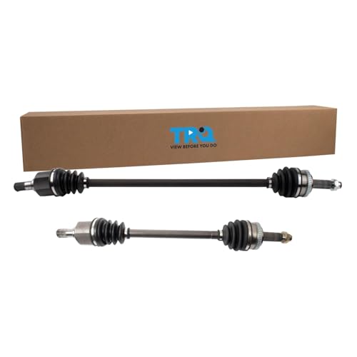 TRQ Front Left and Right CV Axle Assembly Set 2 Piece Compatible with 2011-2012 Hyundai Elantra GLS Manual Transmission 2013-2016 Elantra Manual Transmission 2014-2017 GT - style: CSA36018