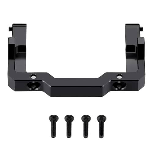 RC Car Frame Parts for Axial for SCX24 1/24 Upgrade Parts Metal Front Bracket Rear Car Body Shell Fixed Mounting Set RC Crawler(Front Bracket) - color: Front Bracket