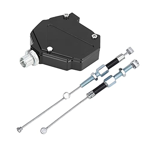 BRRNOO Clutch, Aluminum Alloy Clutch Box Aluminium Alloy Universal Modification Brake for Motorcycles and ATVs (Black) - color: Black