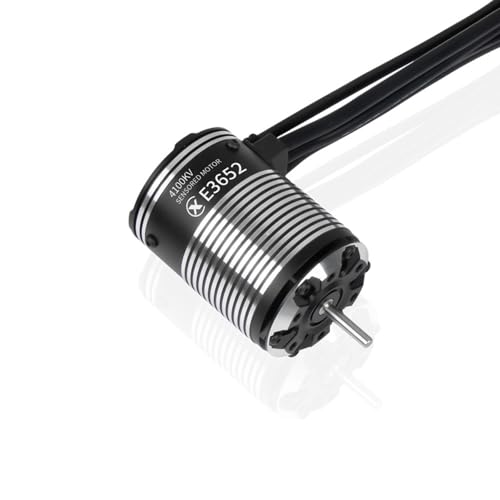 XC E3652 Sensored Brushless Motor for RC Car,2-3S Lipo,IP67 Water Proof,Applicable to:1/10 On-Road,Off-Road,Short Course(Light Load) (4100KV) - style: 4100KV