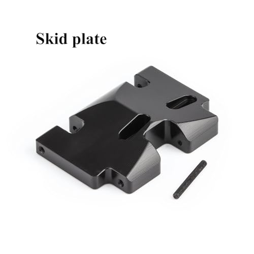 1/10 RC Chassis Kit,RC Performance Carbon LCG Chassis Kit with Brace Rock Sliders Delrin Skid Plate for 1/10 RC Crawler Comp Rigs SCX10 Capra (Chassis kit A) - style: Chassis kit A