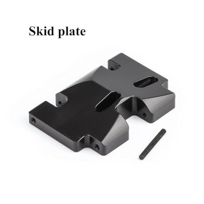 1/10 RC Chassis Kit,RC Performance Carbon LCG Chassis Kit with Brace Rock Sliders Delrin Skid Plate for 1/10 RC Crawler Comp Rigs SCX10 Capra (Chassis kit A) - style: Chassis kit A