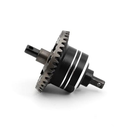 Steel Gear Differential Diff RC Upgraded Parts for TRAXXAS 1/10 Slash 4x4 Stampede 4X4 Rustler 4X4 Hoss 4x4 VXL F-150 RC Car, Black - color: Black