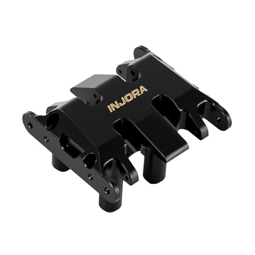INJORA Black Coating Brass Skid Plate for Axial SCX30 Upgrade