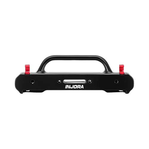 INJORA Aluminum Front Rear Bumper for 1/30 Axial SCX30 JLU