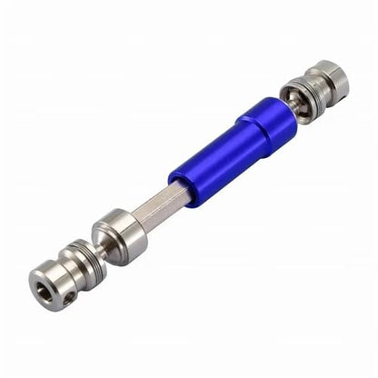 RC Car Transmission Shaft For WLtoys 12428 12423 1/12 Metal Rear Drive Shaft CVD 80mm Dog Bone Transmission Shaft RC Car Short Course For Desert Buggy RC Car Parts(Purple) - color: Purple