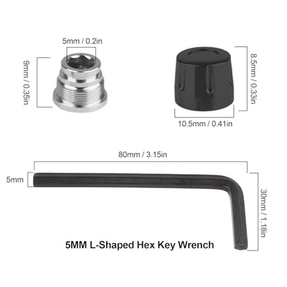 HobbyPark 1.9/2.2 Beadlock Wheel Nuts Locknuts – Aluminum Locking Nuts for 1/10 RC Crawler Car, Fits for TRX4 SCX10 SCX10 II III AXI Capra Redcat Gen8 Gen7 RC4WD & More (Black) - color: Black