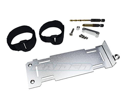 Aluminium Alloy Extend 4S 3S 2S Battery Holder Tray Plate for Traxxas Rustler 4wd VXL 4X4 (V2 Long Chassis)
