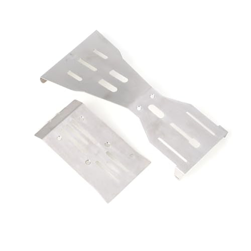 LCX Racing 1/10 RC Crawler Car Stainless Steel Chassis Guard Skid Plate Guard Armor for RC Truck Arrma Fury, Upgrades Parts Accessories