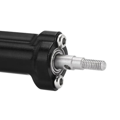 INJORA Rear Axle - +4mm Extended CNC Aluminum Axle for TRX4M Upgrade 1/18 RC Crawler Car - size: Rear