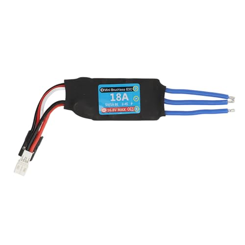 18A Mini Brushless ESC Electric Speed Controller with White Female Connector for K989 for Kyosho Mini Z 1/24 1/28 RC Car