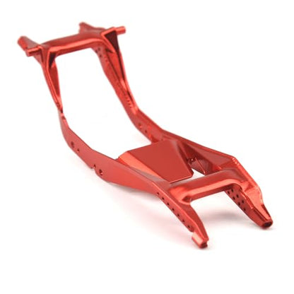 Aluminum Chassis Kit for Axial SCX30, 1/30 Scale RC Crawler Upgrade Parts, Black (Red) - color: Red