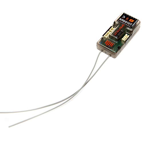 Spektrum AR6610T DSMX 6-Channel Telemetry Receiver, SPMAR6610T Small