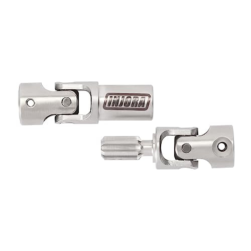 INJORA Stainless Steel D-Shaped Hole Drive Shaft for SCX24 Deadbolt GX470