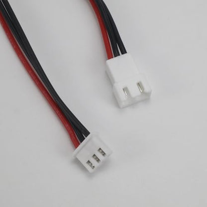 6PCS JST-XH 2S Balance Plug Extension Lead, 22AWG 200mm Silicone Wire for RC Lipo Battery Charger FPV Drone Quadcopter DIY
