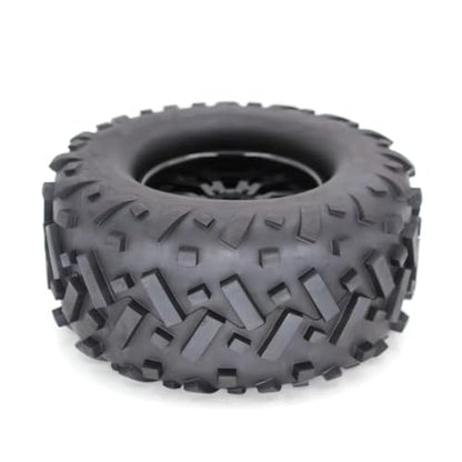 Compatible with 1/8 RC Car Modified Parts 170MM 2PCS Tire for Buggy Scale Truck Banner Wilderness Tires Wheels Hub RC Assortment