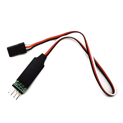 DEVMO RC CH3 Control Switch,3 Channel On/Off LED Lamp Control Panel System Breath Flash Mode 6V for 1/10 1/8 RC Car Truck Crawler