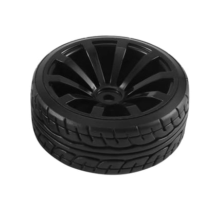 RC Tyre Tires for Tamiya for TT01 for TT02 XV01 PTG-2 for Kyosho for HPI 1/10 rc Car On Road Drift Parts Tyre Wheels Hard Plastic 65mm
