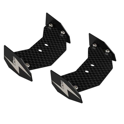 Alum Carbon Fiber Rear Wing Compatible with Losi 1/24 Micro-B Buggy Series Upgrades Part 2PCS