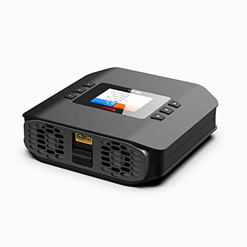 ISDT K4 Lipo Battery Balance Charger Discharger 1-8S AC 400W DC 600Wx2 Smart Charger for Life, Lilon, LiPo, LiHv/Pb/NiMH Battery Balance Charger