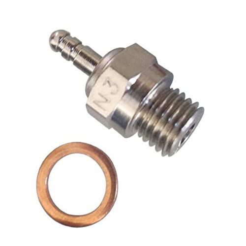 10pcs N3/N4 Hot Spark Glow Plug for RC Nitro Engine Parts Replacement | and Weight | Maximize Performance for 1/8 1:10th RC Car Truck gy - N3 - color: N3