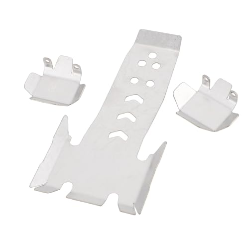 RC Chassis Armor Set Fit for VS4-10 Phoenix 1/10 RC Crawler Upgrades Parts with RC Front Rear Axle Protector Skid Plate