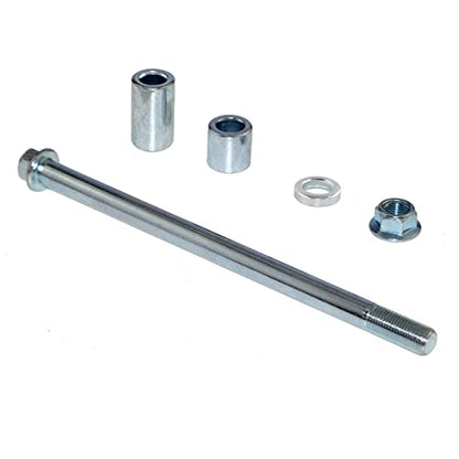 Minho 12mm 250mm Front Rear Axle with Bush 38mm 22mm 5mm Fit for PIT PRO Dirt Bike Scooter QUAD ATV - size: 12-250mm