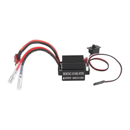 Generic 550 Brushed Motor ESC Set, 30% Longer Armature High Torsion Water with Cooling Fan, for 1/10 RC Crawler Car (4) - color: 4