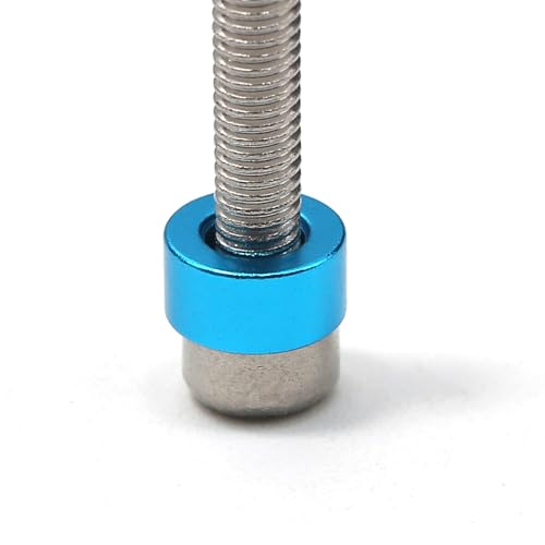 M3 3mm Aluminum Washer Set for Tamiya RC Car TT02 TT01 XV01 XV02 | 53539;Aluminum Spacer Set ; Upgraded Parts ;25-Pack;Blue
