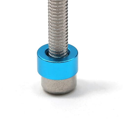 M3 3mm Aluminum Washer Set for Tamiya RC Car TT02 TT01 XV01 XV02 | 53539;Aluminum Spacer Set ; Upgraded Parts ;25-Pack;Blue
