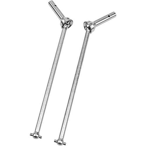 2Pcs ShareGoo Rear Drive Shaft Hard Steel CVD Dogbone Joint Driveshaft Axles Compatible with Arrma 1/8 Kraton 6S BLX Outcast 6S BLX Notorious 6S BLX Upgrade Part