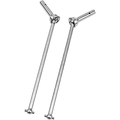 2Pcs ShareGoo Rear Drive Shaft Hard Steel CVD Dogbone Joint Driveshaft Axles Compatible with Arrma 1/8 Kraton 6S BLX Outcast 6S BLX Notorious 6S BLX Upgrade Part