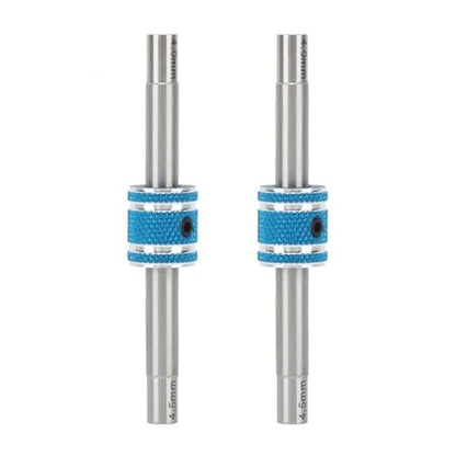 2 Pcs RC Hex Nut Driver Set, 4.0mm & 4.5mm Metal Socket Wrench Tool for WLtoys 1/28 RC Cars K969 K989, Repair Maintenance