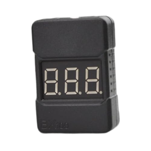 harayaa RC 1-8S Voltage Tester Checker, Alarm Digital Display, RC Spare Parts, Portable