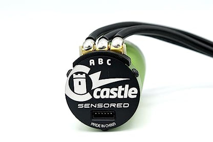 Motor, 4-Pole SENSORED BRUSHLESS, 1412-6400KV