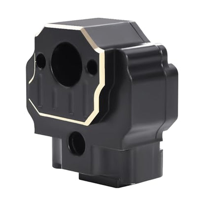 Black Coating Brass Transmission Gearbox Shell Housing for 1/32 RC Crawler Redcat Ascent-32 Replace Upgrade Parts