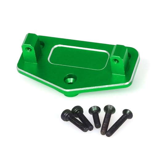 Aluminum Alloy Servo Fixed Seat RC Upgraded Parts for LOSI 1/18 Mini LMT 4X4 Brushed Monster Truck RTR-LOS01026 RC Car (Green) - color: Green
