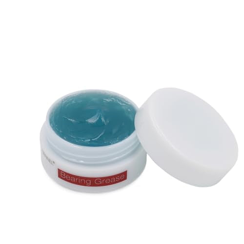 5g High Performance Lubricating Oil, Spindle Bearing Grease Paste | Low/High Temperature Bicycle Grease for PC Bearing Fan Electric Motor Gear Keyboard Switch Bike, Polyurea Based Grease - style: 5g